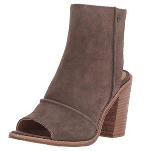 UGG Woman's Valencia Peep Toe Chocolate 9M
